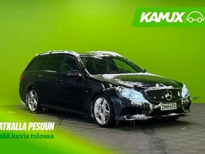 Käytetty Mercedes E250 AMG 204 HP (150 kW) 2015 Musta Farmari