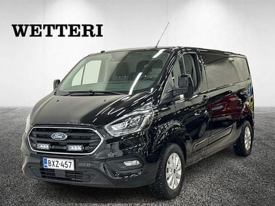 Musta Käytetty 2019 Ford Transit Custom Limited Van | 19 900 € (Hieman kallis)