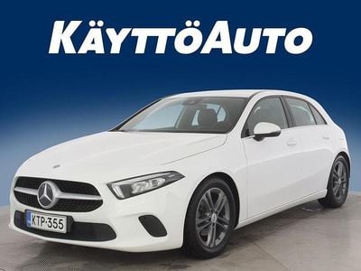 Valkoinen Käytetty 2018 Mercedes A180 Business Viistoperä | 14 890 € (Perustarjous)