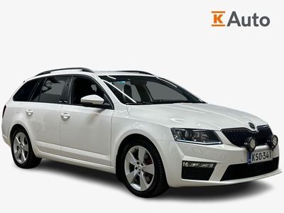 käytetty Skoda Octavia Combi 2,0 TDI 184 4x4 RS DSG Autom. ** Winter paketti / ACC / Koukku / Kessy **