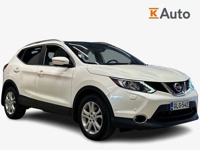 käytetty Nissan Qashqai dCi 130 Business 360 2WD Xtronic 17'' Alloys Driver Assist Alcantara ** Koukku / Panorama **