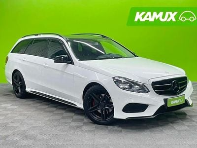 Valkoinen Käytetty 2016 Mercedes E220 Business Farmari | 15 750 € (Perustarjous)