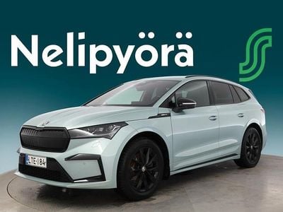 Käytetty Skoda Enyaq iV SportLine 194 kW (265 HP) 2022 Hopea Katumaasturi