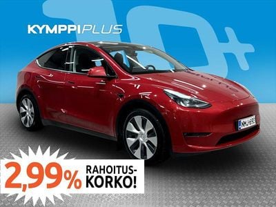 Käytetty Tesla Model Y 258 kW (351 HP) 2021 Punainen Katumaasturi