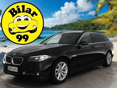 käytetty BMW 518 518 F11 Touring d A Business Exclusive Edition * Nahkasisusta / Lohko & Sisäp / Sähkökoukku / Sähkökontti / Ratinlämmitys! * - *OSTA NYT, MAKSA TOUKOKUUSSA!* -