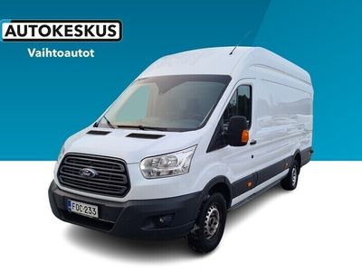 käytetty Ford Transit 350 2,0 TDCi 130 hv Trend L4 H3 takaveto 3,15 **ALV väh. / Ilmastointi / Kamera / Tutkat / Vanerointi**