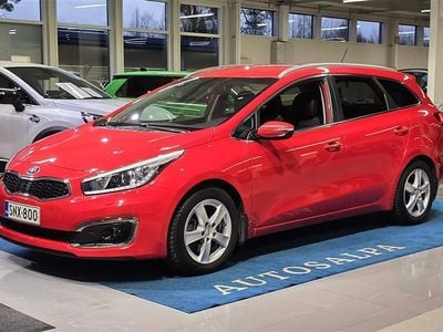 Käytetty Kia Ceed Sportswagon EX 120 HP (88 kW) 2017 Punainen Farmari