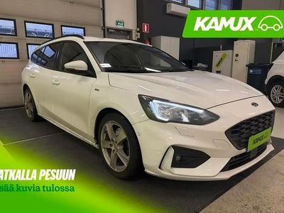 Valkoinen Käytetty 2019 Ford Focus ST-Line Farmari | 15 690 € (Perustarjous)