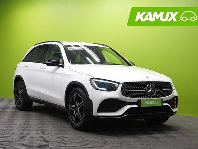 Valkoinen Käytetty 2020 Mercedes GLC220 AMG line Katumaasturi | 36 900 € (Supertarjous)