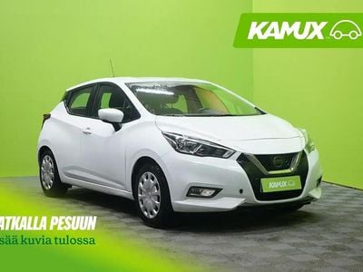 Käytetty Nissan Micra Acenta 71 HP (52 kW) 2018 Valkoinen Viistoperä