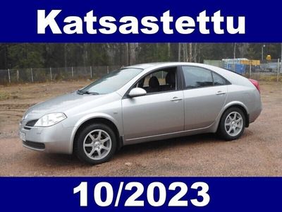 käytetty Nissan Primera 1,8 85 Visia 5-vaiht. 4-ov. Sedan. !! KATSASTETTU 10/2023 - HYVÄKUNTOINEN JA KÄYTÄNNÖLLINEN AUTO EDULLISEEN HINTAAN !!