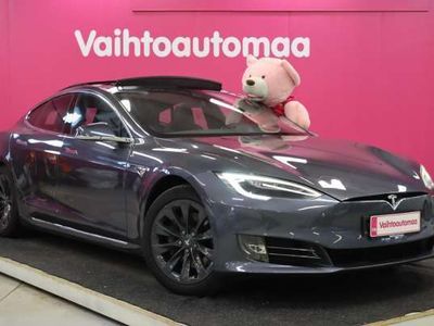 käytetty Tesla Model S 100D #EAP #PANORAMA KATTOLUUKKU #VETOKOUKKU #WINTERPACK