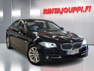 Käytetty BMW 520 Exclusive 190 HP (139 kW) 2016 Musta Sedan