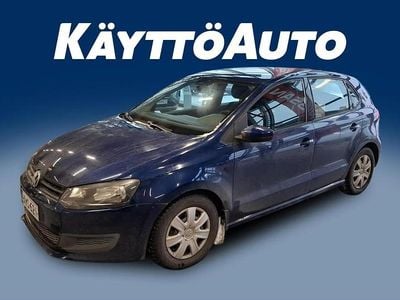 Käytetty VW Polo Trendline 75 HP (55 kW) 2011 Sininen Viistoperä