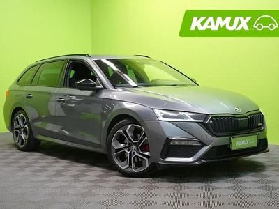 Hopea / harmaa Käytetty 2023 Skoda Octavia RS Farmari | 27 400 € (Hieman kallis)