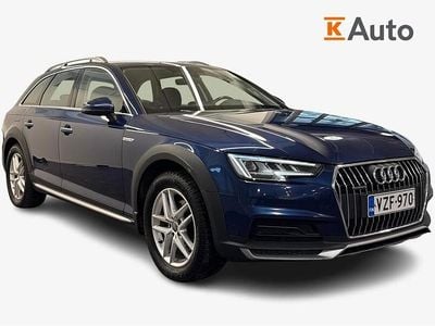 Käytetty Audi A4 Allroad Design 163 HP (119 kW) 2017 Sininen Farmari