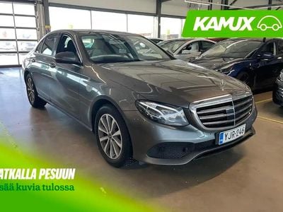 Käytetty Mercedes E220 Business 194 HP (142 kW) 2017 Hopea / harmaa Sedan
