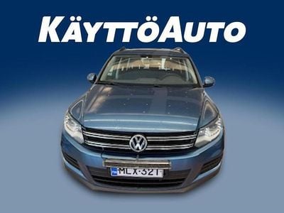 Käytetty VW Tiguan Trendline 140 HP (102 kW) 2014 Sininen Katumaasturi