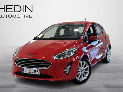 Käytetty Ford Fiesta Titanium 99 HP (72 kW) 2019 Punainen Viistoperä