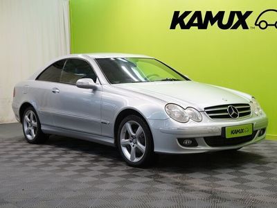 käytetty Mercedes CLK200 Kompressor A / Lohko sisähaaralla / Vakkari / Suomi auto / Metalliväri / Osanahkapenkit /