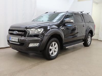 Käytetty Ford Ranger Wildtrack 200 HP (147 kW) 2017 Musta Nouto