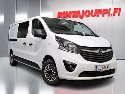 käytetty Opel Vivaro Van Edition L2H1 1,6 CDTI Bi Turbo ecoFLEX 92kW MT6 - 3kk lyhennysvapaa - *Sis. alv. Juuri huollettu, hyvä paku* - Ilmainen kotiintoimitus! - J. autoturva