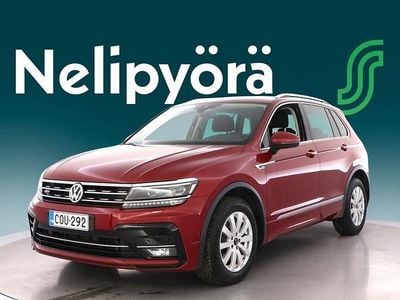 Käytetty VW Tiguan Highline 180 HP (132 kW) 2017 Punainen Katumaasturi