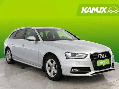 Käytetty Audi A4 S-Line 177 HP (130 kW) 2014 Hopea / harmaa Farmari