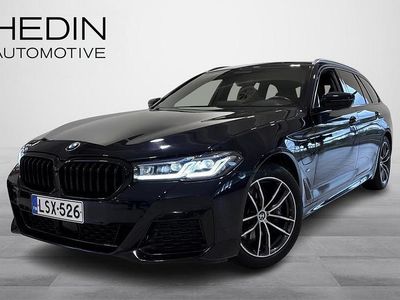 Musta Käytetty 2021 BMW 530e Comfort Edition Farmari | 36 690 € (Hieman kallis)