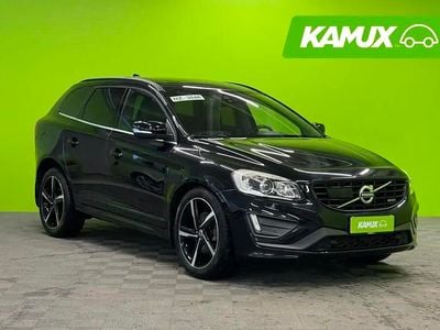 Käytetty Volvo XC60 R-Design 215 HP (158 kW) 2014 Musta Katumaasturi