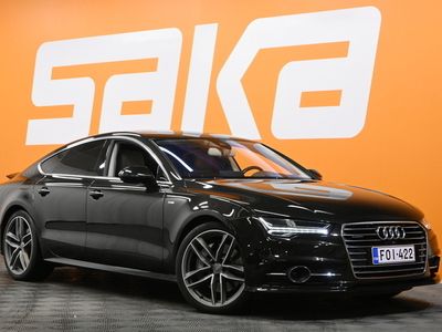 käytetty Audi A7 V6 Biturbo TDI 235kW quattro tiptronic S-LINE ** Huippuvarusteet / Webasto / HUD / Matrix / Night Vision / ACC / Bose **