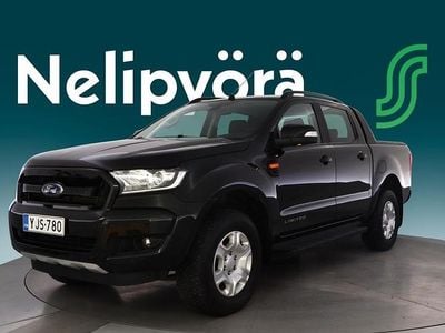 Käytetty Ford Ranger Limited 200 HP (147 kW) 2018 Musta Nouto