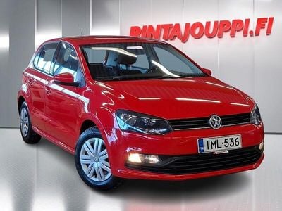 Käytetty VW Polo Trendline 75 HP (55 kW) 2016 Punainen Viistoperä