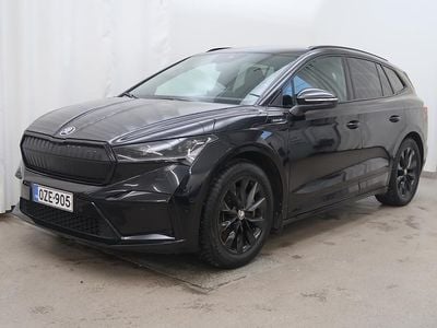 Musta Käytetty 2021 Skoda Enyaq iV SportLine Katumaasturi | 35 890 € (Kallis)