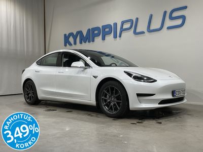 käytetty Tesla Model 3 Standard Range Plus - RAHOITUSKORKO 3,49% - Suomi-auto / 2x renkaat ja vanteet / Lasikatto / ACC