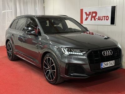 käytetty Audi Q7 Business S line 55 TFSI e quattro tiptronic, Panorama, Matrix ajovalot, Vetokoukku, Musta optiikka-paketti, Ilmajousitus