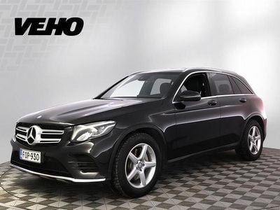 Käytetty Mercedes GLC220 Business 170 HP (125 kW) 2016 Musta Katumaasturi