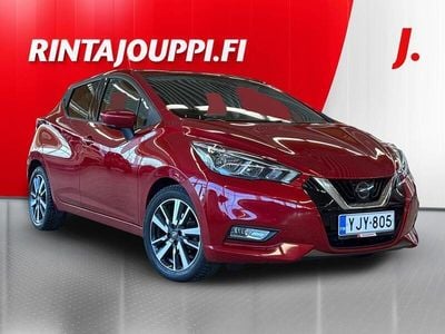 Käytetty Nissan Micra N-Connecta 90 HP (66 kW) 2018 Punainen Viistoperä
