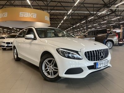 käytetty Mercedes C220 d A ** Juuri tullut ! / Koukku / Osittain sähkösäätöiset istuimet **