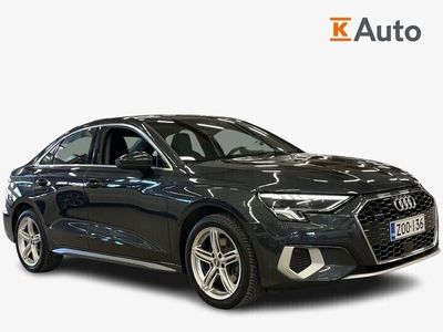 käytetty Audi A3 Sedan Progress Plus 40 TFSI 140kW quattro S tronic **Urheiluistuimet Peruutuskamera Metalliväri**