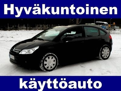 käytetty Citroën C4 VTi 120 Edition !! HYVÄKUNTOINEN JA MUKAVA KÄYTTÖAUTO EDULLISEEN HINTAAN !!