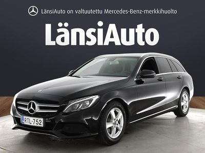 Käytetty Mercedes C180 Business 116 HP (85 kW) 2018 Musta Farmari
