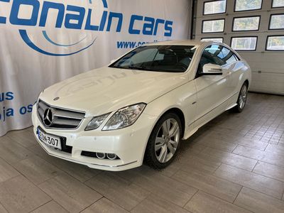 käytetty Mercedes E200 BE Coupé katsastettu 3/24, moottoril.+sisätilapistoke, 2*renkaat, Siisti!