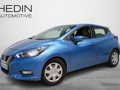 Käytetty Nissan Micra Acenta 90 HP (66 kW) 2018 Sininen Viistoperä