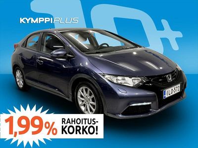 Käytetty Honda Civic Comfort 99 HP (72 kW) 2014 Sininen Viistoperä