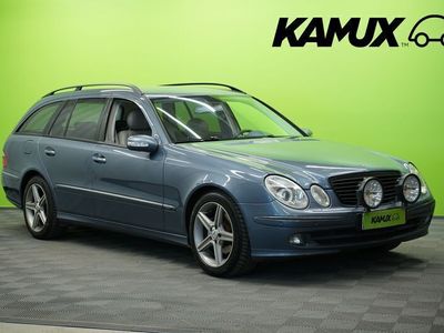 käytetty Mercedes E220 ECdi A / Vetokoukku / Nahat / Lohko / Vakkari /