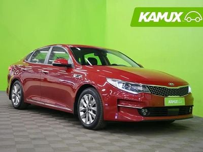 Käytetty Kia Optima Premium 141 HP (103 kW) 2016 Punainen Sedan
