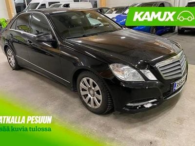 Käytetty Mercedes E200 Premium 136 HP (100 kW) 2013 Musta Sedan