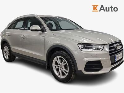 Käytetty Audi Q3 Business 150 HP (110 kW) 2017 Hopea Katumaasturi