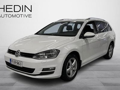 Käytetty VW Golf VII Highline 140 HP (102 kW) 2014 Valkoinen Farmari